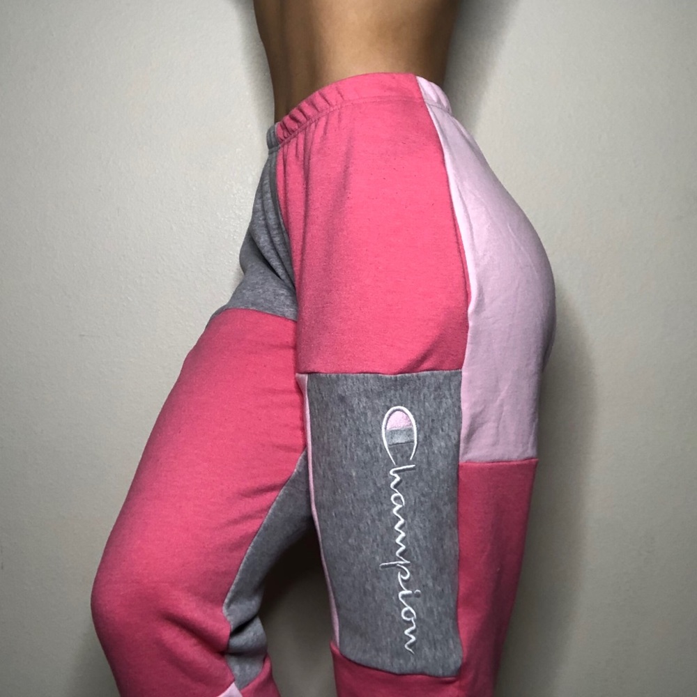 CHAMPION Color Block Sweatpants - Picture 2 of 6